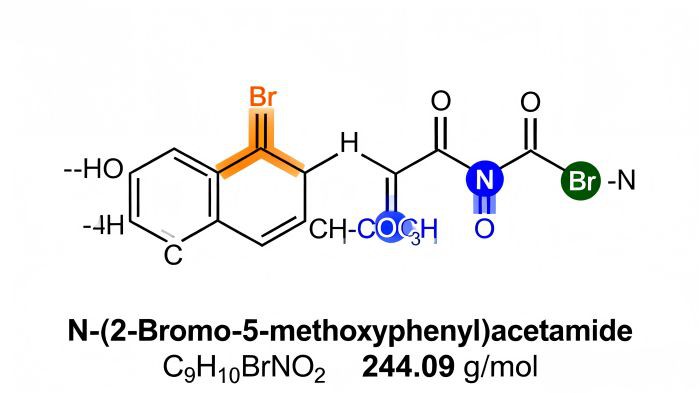 N-(2-bromo-5-methoxyphenyl)acetamide